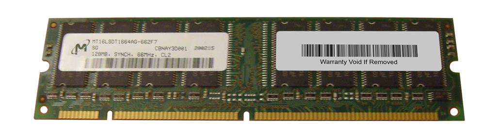 M4L-PC66X64C2-128 M4L Certified 128MB 66MHz PC66 Non-ECC CL2 168-Pin x8 DIMM