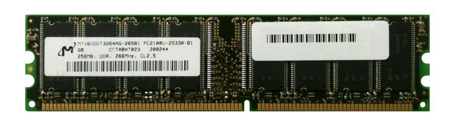 AAD-WS450/512 Memory Upgrades 512MB Kit (2 X 256MB) PC2100 DDR-266MHz non-ECC Unbuffered CL2.5 184-Pin DIMM 2.5V Memory