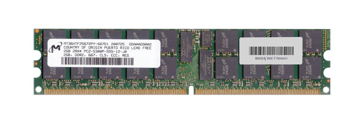 MT36HTF25672PY-667D1 Micron 2GB DDR2 PC5300 Memory