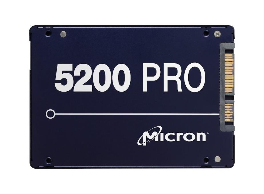 MTFDDAK3T8TDD-1AT1ZABYY Micron 5200 PRO Series 3.84TB TLC SATA 6Gbps Read Intensive 2.5-inch Internal Solid State Drive (SSD)