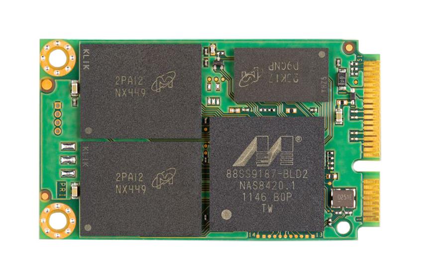 MTFDDAT128MAZ Micron M510 128GB MLC SATA 6Gbps mSATA Internal Solid State Drive (SSD)