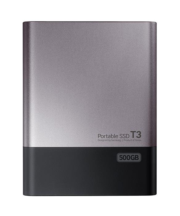 MUPT500BAM Samsung T3 Portable 500GB USB 3.1 (AES-256) 2.5-inch External Solid State Drive (SSD)