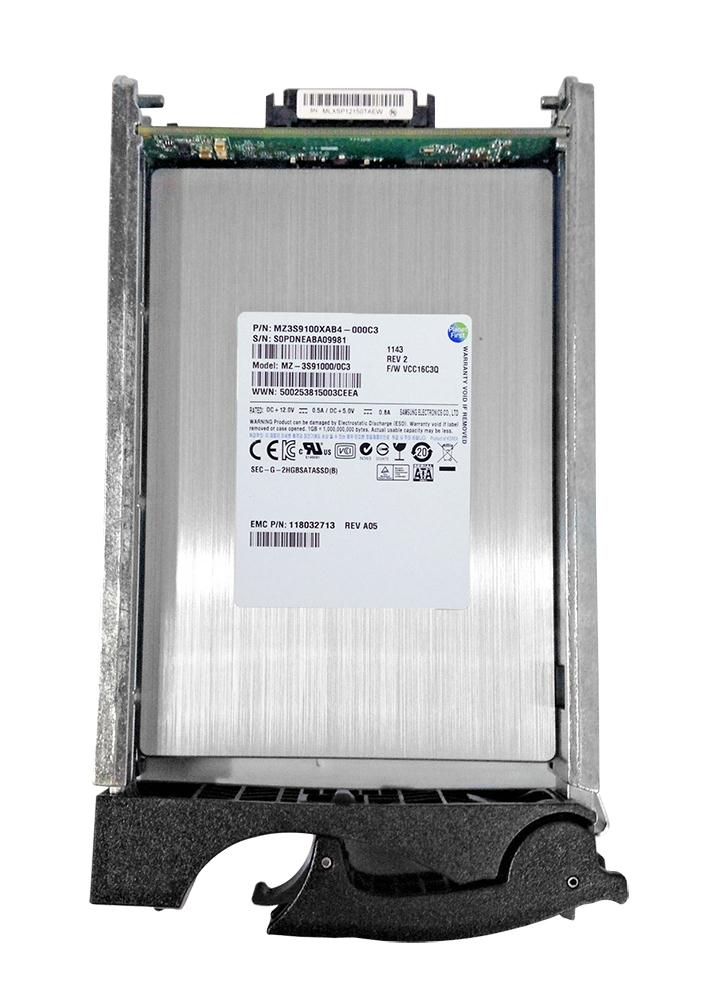 MZ-3S91000 Samsung 100GB SLC SATA 3Gbps 3.5-inch Internal Solid State Drive (SSD) with Tray for CX Series