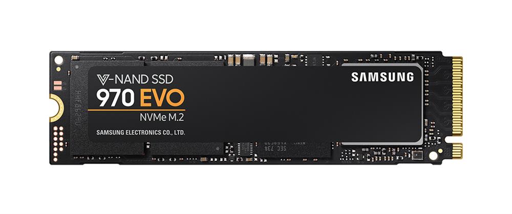 MZ-V7S1T0B/AM Samsung 970 EVO 1TB TLC PCI Express 3.0 x4 NVMe (AES-256 / TCG Opal 2.0) M.2 2280 Internal Solid State Drive (SSD)