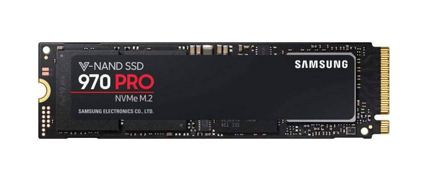 MZ-V7P1T0BW Samsung 970 PRO 1TB MLC PCI Express 3.0 x4 NVMe (AES-256 / TCG Opal 2.0) M.2 2280 Internal Solid State Drive (SSD)