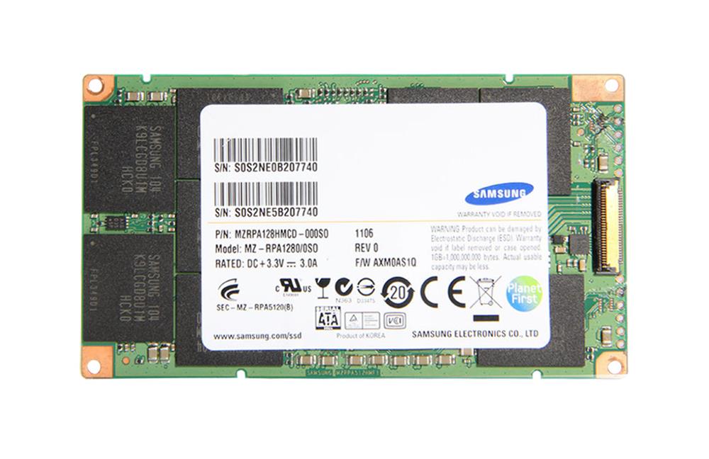 MZRPA128HMCD Samsung 128GB MLC SATA 6Gbps RAID LIF 1.8-inch Internal Solid State Drive (SSD) for Sony Z219