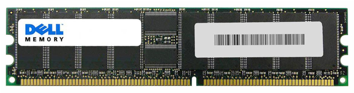 N1349 Dell 512MB PC1600 DDR-200MHz ECC Unbuffered CL2 184-Pin DIMM Single Rank Memory Module for PowerEdge Servers