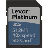 P512-40-664 Lexar Platinum II 512MB Pro Duo Stick Flash Memory Card