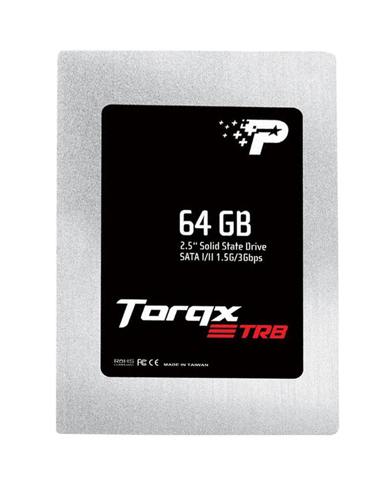 PT64GS25SSDR Patriot Torqx TRB Series 64GB MLC SATA 3Gbps 2.5-inch Internal Solid State Drive (SSD)