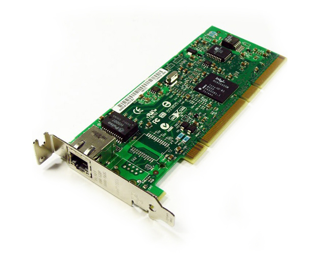 PWLA8490MTBLK5 Intel PRO/1000 MT Single-Port RJ-45 1Gbps 10Base-T/100Base-TX/1000Base-T Gigabit Ethernet PCI-X Server Network Adapter
