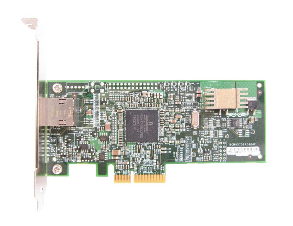 R9002 Dell Broadcom 5708 Single-Port RJ-45 1Gbps Gigabit Ethernet PCI Express x4 Low Profile Network Interface Card for PowerEdge