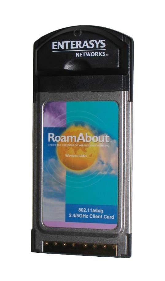 RBTSA-AA Enterasys RoamAbout Wireless 54Mbps Ethernet Adapter Sup-Porting 802.11a/b/g Bridge EN Fast EN 802.11b 802.11a 802.11g (Refurbished)