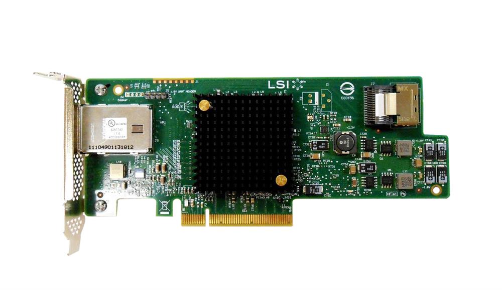 RS25FB044 Intel 4-Port SAS 6Gbps / SATA 6Gbps PCI Express 3.0 x8 Low Profile MD2 RAID 0/1/1E/10/JBOD Controller Card