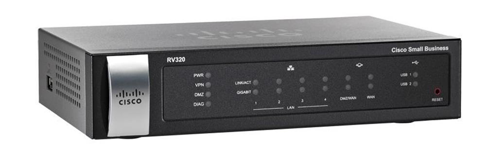 RV320-K9-G5 Cisco RV320 Dual Giganit WAN VPN Router (Refurbished)