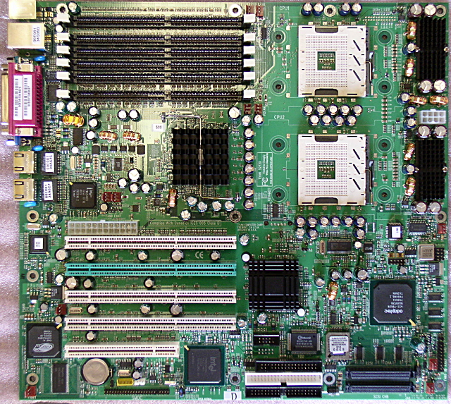 S2720U3GN-533 Tyan ATX Dual-Xeon FSB533 DDR266 U320-SCSI w/video 2 x Gb LAN (Refurbished)