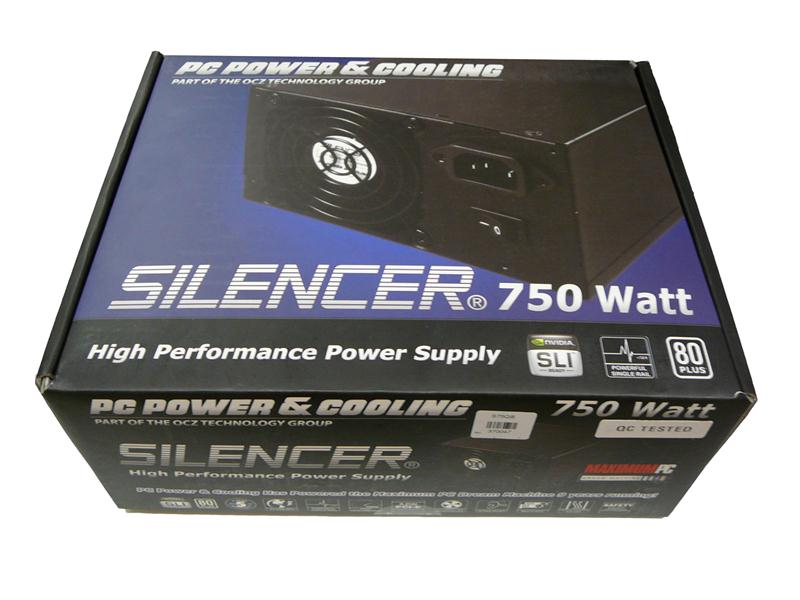 S75QB OCZ Technology Silencer 750 Quad 750-Watts ATX12V & EPS12V Power Supply