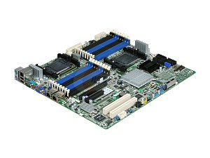S8212GM3NR Tyan S8212 Socket LGA 1207 AMD SR5670 + SP5100 / AMD SR5690 + SP5100 Chipset AMD 45nm Quad-Core Opteron 2300/2400 Series Processors Support DDR2 16x DIMM 3xGbE 6x SATA 3.0Gb/s EATX Server Motherboard (Refurbished)