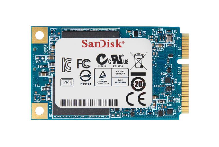 SD6SF1M-128G SanDisk X110 128GB MLC SATA 6Gbps mSATA Internal Solid State Drive (SSD)