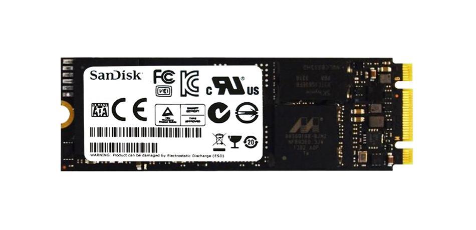 SD6SP1M-128G-DELL SanDisk X110 128GB MLC SATA 6Gbps M.2 2260 Internal Solid State Drive (SSD)