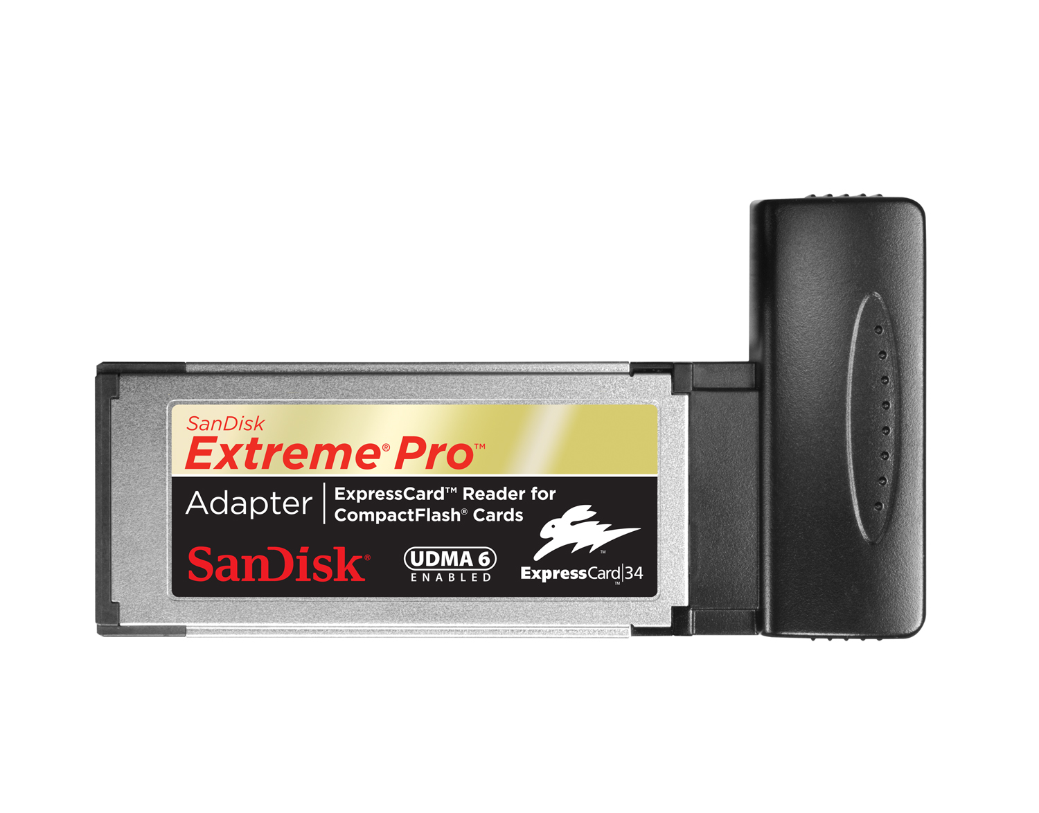 SDADX6-CF-G20 SanDisk Extreme Pro ExpressCard FlashCard Reader/Writer CompactFlash Type I, CompactFlash Type II ExpressCard