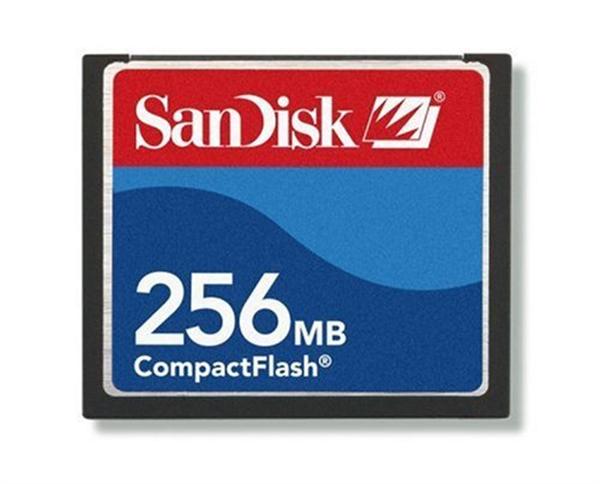 SDCFB-256-A10 SanDisk 256MB CompactFlash (CF) Memory Card