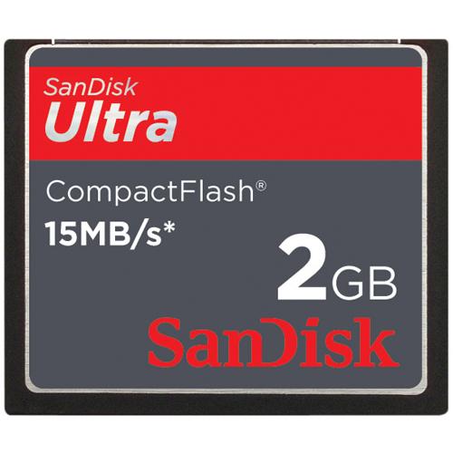 SDCFH-002G-A11 SanDisk Ultra 2GB CompactFlash (CF) Memory Card