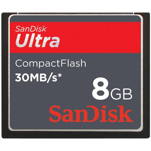 SDCFH-008G-A11-B2 SanDisk Ultra 8GB CompactFlash (CF) Memory Card