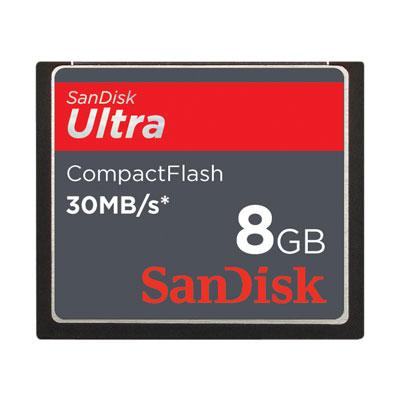 SDCFH-008G-A11 SanDisk Ultra 8GB CompactFlash (CF) Memory Card