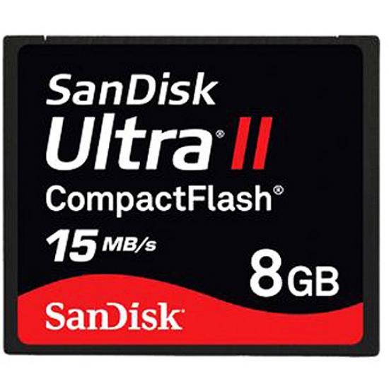 SDCFH-008G SanDisk Ultra 8GB CompactFlash (CF) Memory Card