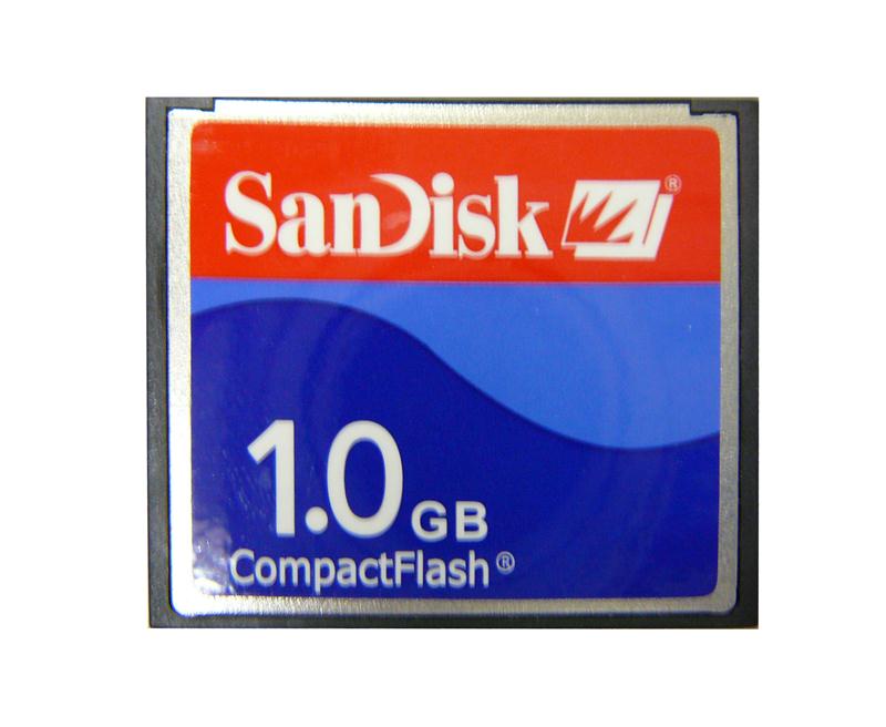 SDCFJ-1024-388 SanDisk 1GB Standard CompactFlash Memory Card