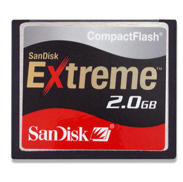 SDCFX-2048 SanDisk 2GB Extreme III CompactFlash (CF) Memory Card
