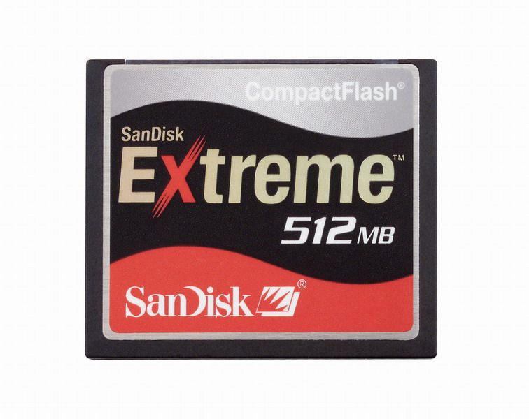 SDCFX-512-786 SanDisk 512MB Extreme CompactFlash (CF) Memory Card