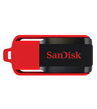 SDCZ52-032G-A11 SanDisk Cruzer Switch 32GB USB 2.0 Flash Drive
