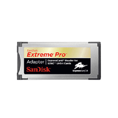 SDDR-300-RG56 SanDisk Extreme Pro ExpressCard Adapter for SDXC UHS-I Cards