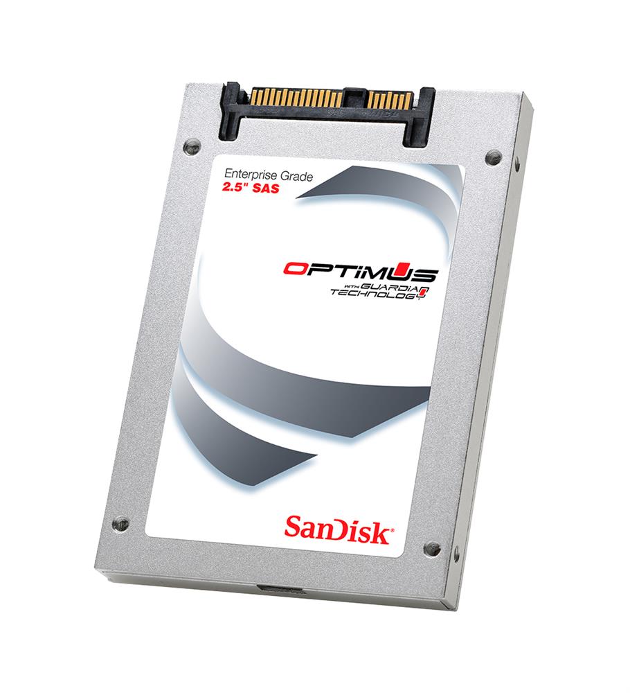 SDLKAD6M-400G-5CA1 SanDisk Optimus 400GB MLC SAS 6Gbps Mixed Use (PLP) 2.5-inch Internal Solid State Drive (SSD)