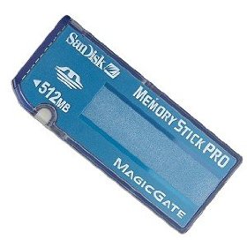 SDMSV-512-A10 SanDisk 512MB MagicGate Memory Stick Pro