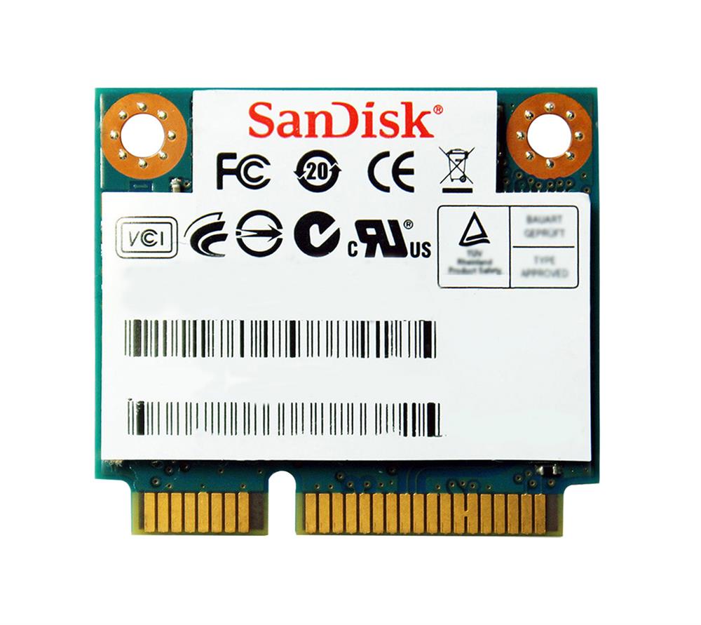 SDSA5FK-064G SanDisk U100 64GB MLC SATA 6Gbps mSATA mini Internal Solid State Drive (SSD)