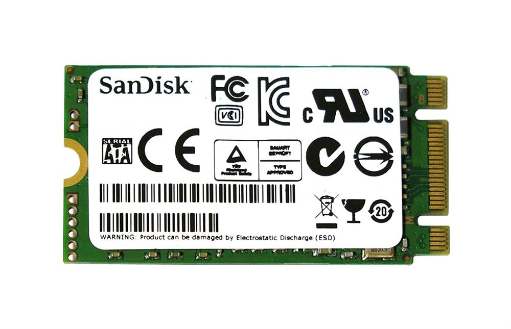 SDSA6MM016G1001 SanDisk U110 16GB MLC SATA 6Gbps M.2 2242 Internal Solid State Drive (SSD)