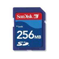 SDSDB-256-A10 SanDisk 256MB Secure Digital (SD) Flash Memory Card