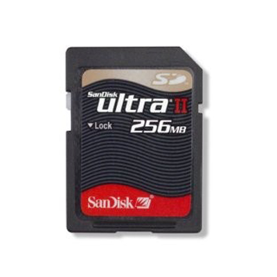 SDSDH-256 SanDisk 256MB Ultra II SecureDigital Memory Card