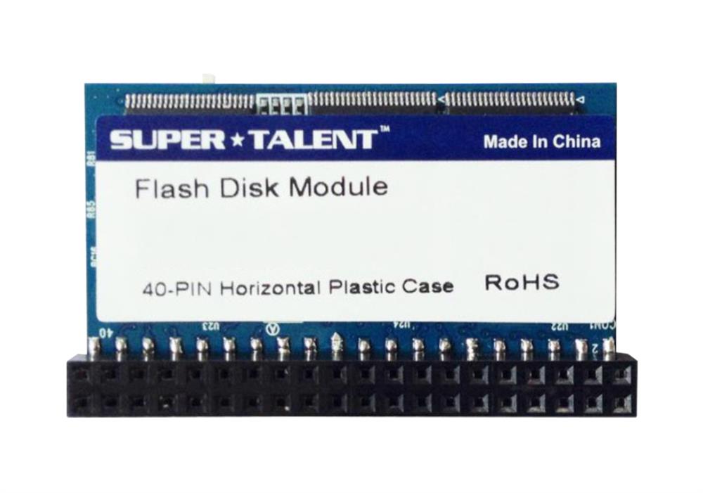 SF32B7F41 Super Talent 32GB MLC ATA/IDE (PATA) 40-Pin Horizontal FDM Internal Solid State Drive (SSD)