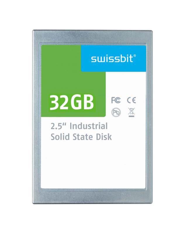 SFSA32GBQ1BO8SA-I-Q1-213-STD Swissbit X-200 Series 32GB SLC SATA 3Gbps 2.5-inch Internal Solid State Drive (SSD) (Industrial Grade)