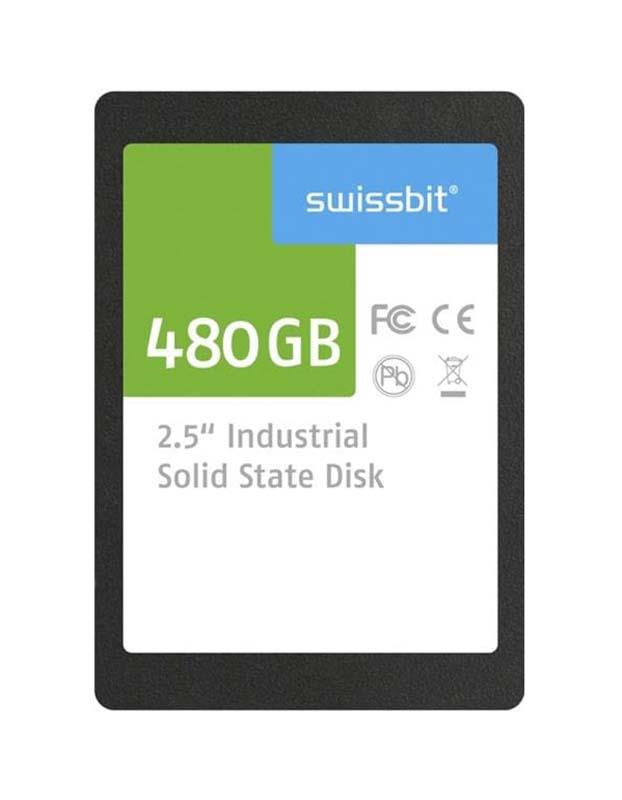 SFSA480GQ1AA4TO-I-OC-216-STD Swissbit X-60 Series 480GB MLC SATA 6Gbps 2.5-inch Internal Solid State Drive (SSD) (Industrial Grade)