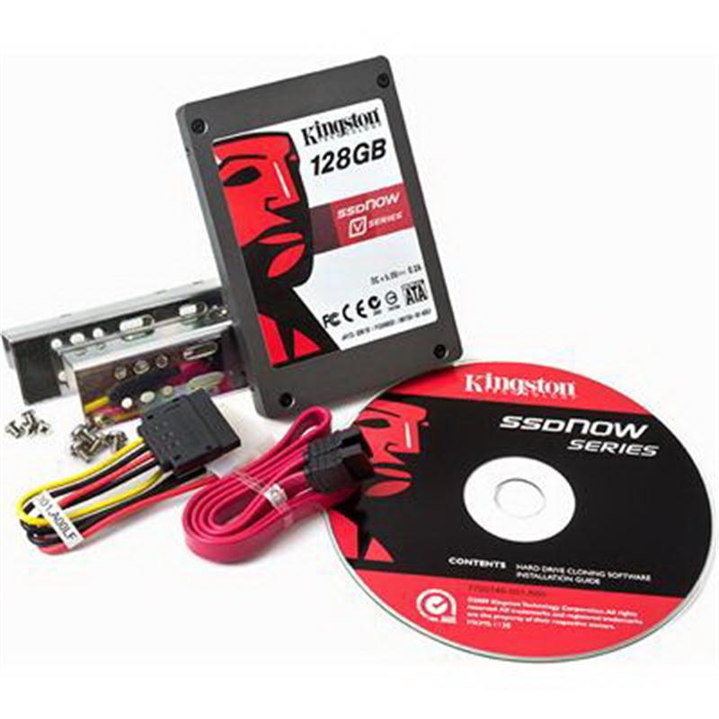 SNV125-S2BD/128GB Kingston SSDNow V Series 128GB MLC SATA 3Gbps 2.5-inch Internal Solid State Drive (SSD)