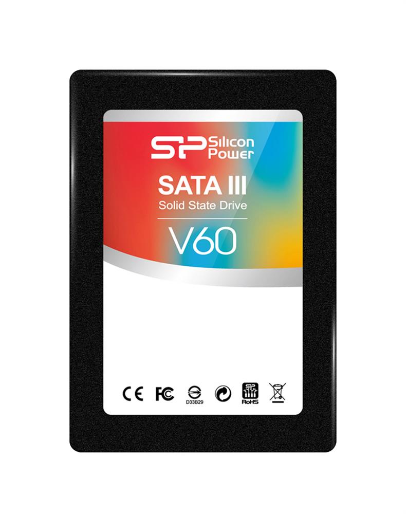 SP032GBSS3V60S25 Silicon Power Velox V60 32GB MLC SATA 6Gbps 2.5-inch Internal Solid State Drive (SSD)