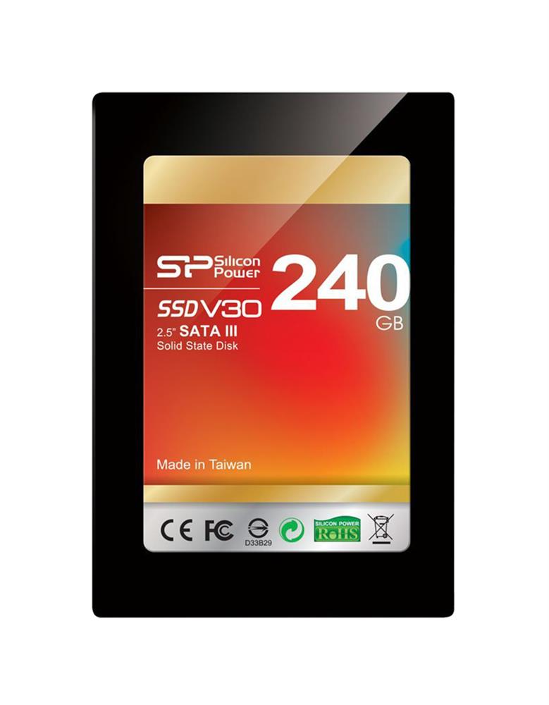 SP240GBSSDV30S25 Silicon Power Velox V30 240GB MLC SATA 6Gbps 2.5-inch Internal Solid State Drive (SSD)