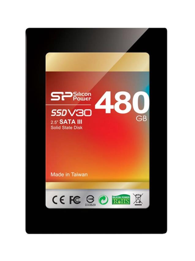 SP480GBSSDV30S25 Silicon Power Velox V30 480GB MLC SATA 6Gbps 2.5-inch Internal Solid State Drive (SSD)