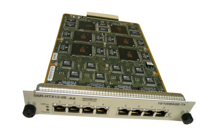 SSR-HTX12-08-AA Enterasys Fast Ethernet Module 8-Port 10/100Base-TX (Refurbished)