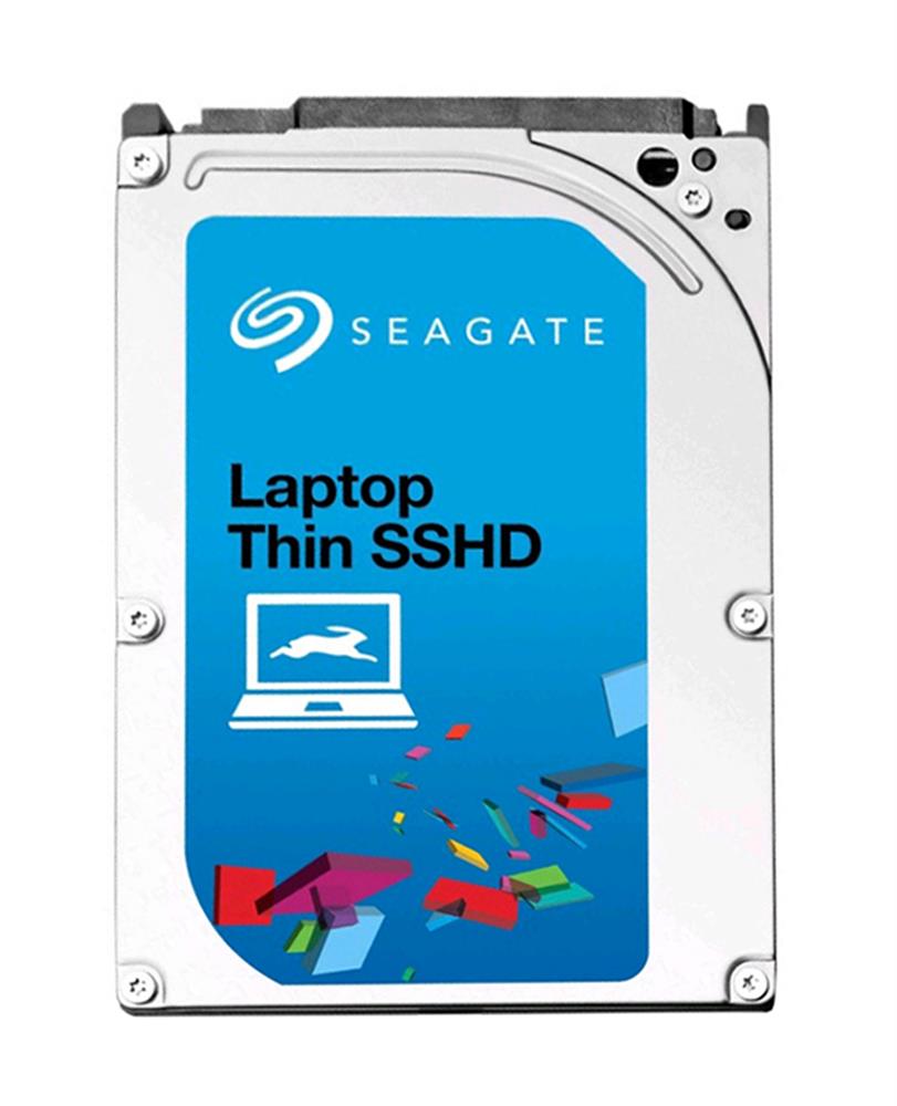 ST1000LX005 Seagate Laptop Thin SSHD 1TB 5400RPM SATA 6Gbps 64MB Cache 16GB SSD 2.5-inch Internal Hybrid Hard Drive
