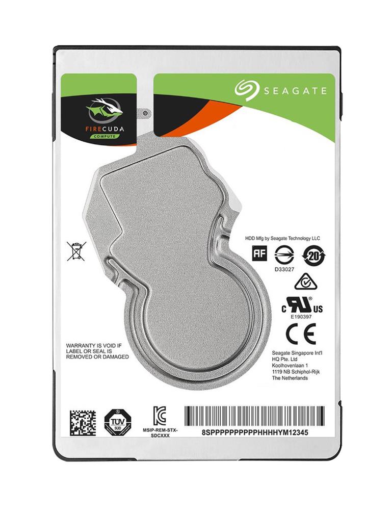 ST1000LX015 Seagate FireCuda 1TB 5400RPM SATA 6Gbps 128MB Cache (512e) 8GB NAND SSD 2.5-inch Internal Hybrid Hard Drive